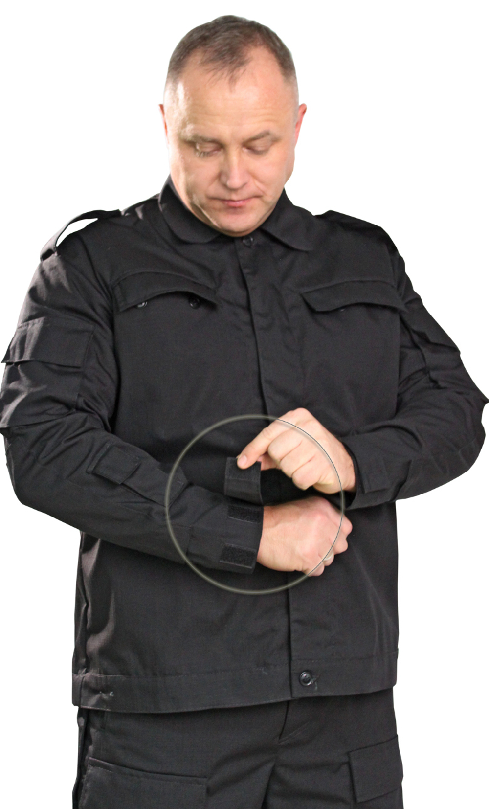 Костюм Спецназ Рип-стоп черный