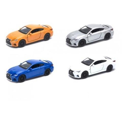 Модель ин. мет. 4.75" "Lexus Rc f" открыв. двери, цвет в ассорт. ШБ (Kinsmart)