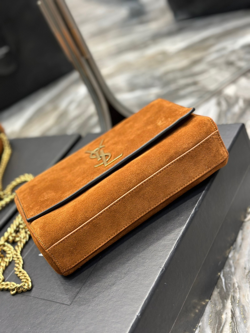 Saint Laurent Kate Small Reversible Chain Bag 22 cm