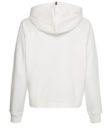 Женская Кофта теннисная Tommy Hilfiger Relaxed TH Graphic Hoodie - белый