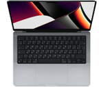 14.2" Ноутбук Apple Macbook Pro Late 2021 (3024x1964, Apple M1 Pro, RAM 16 ГБ, SSD 1 ТБ, Apple graphics 16-core), MKGQ3LL/A, серый космос