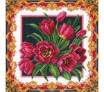 Размер: 41x41 см¶Рисунок полностью напечатан на ткани равномерного переплетения . Указана цветовая к