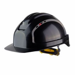 Каска Росомз СОМЗ-80 Абсолют RAPID, защитная, черная, с вентиляцией