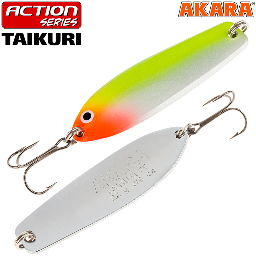 Блесна колебалка Akara Action Series Taikuri 75 22 гр. 12-Sil