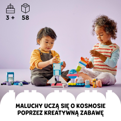 LEGO DUPLO — Приключения космического корабля 3 в 1 10422 / артикул   10422  / GTIN 5702017583778