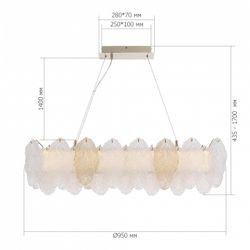 Подвесная люстра ST-Luce LIGHTSOME SL6135.233.01