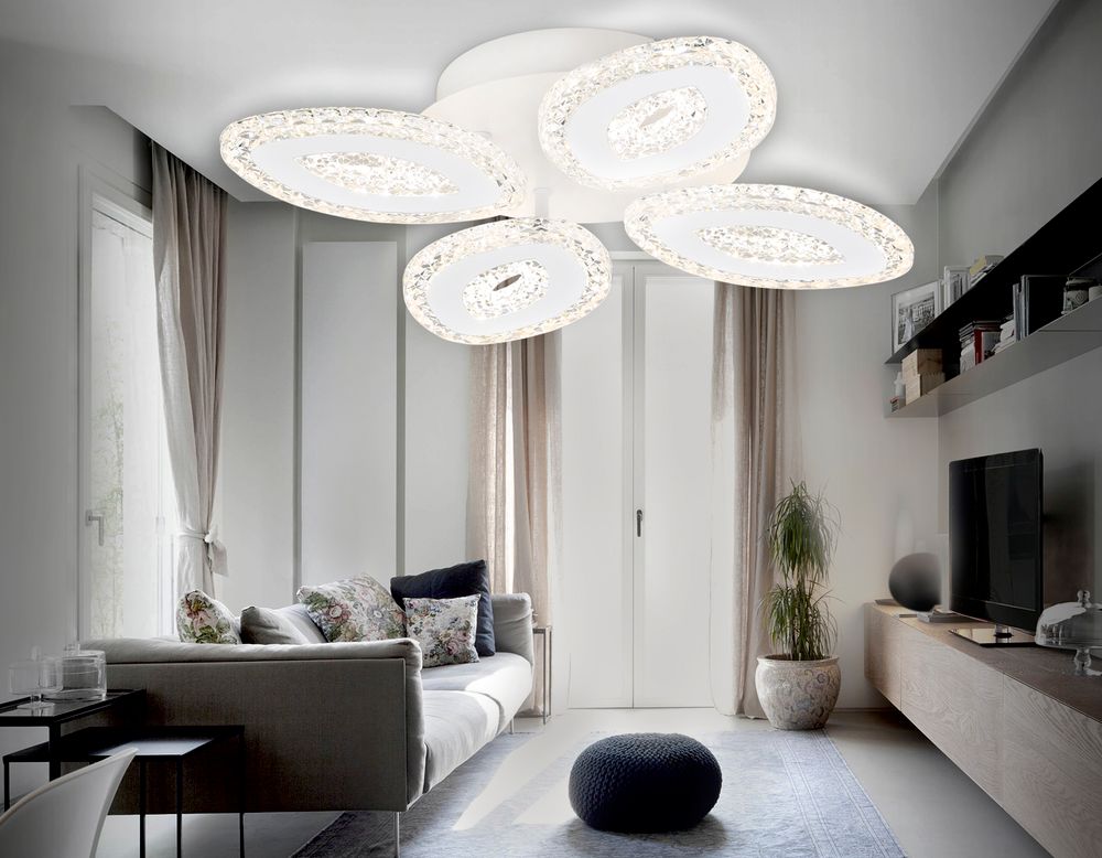 Ambrella Потолочный светодиодный светильник с пультом Original FA4012