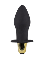 Анальная пробка Свободный ассортимент, силикон, вибрация, 10,5 см