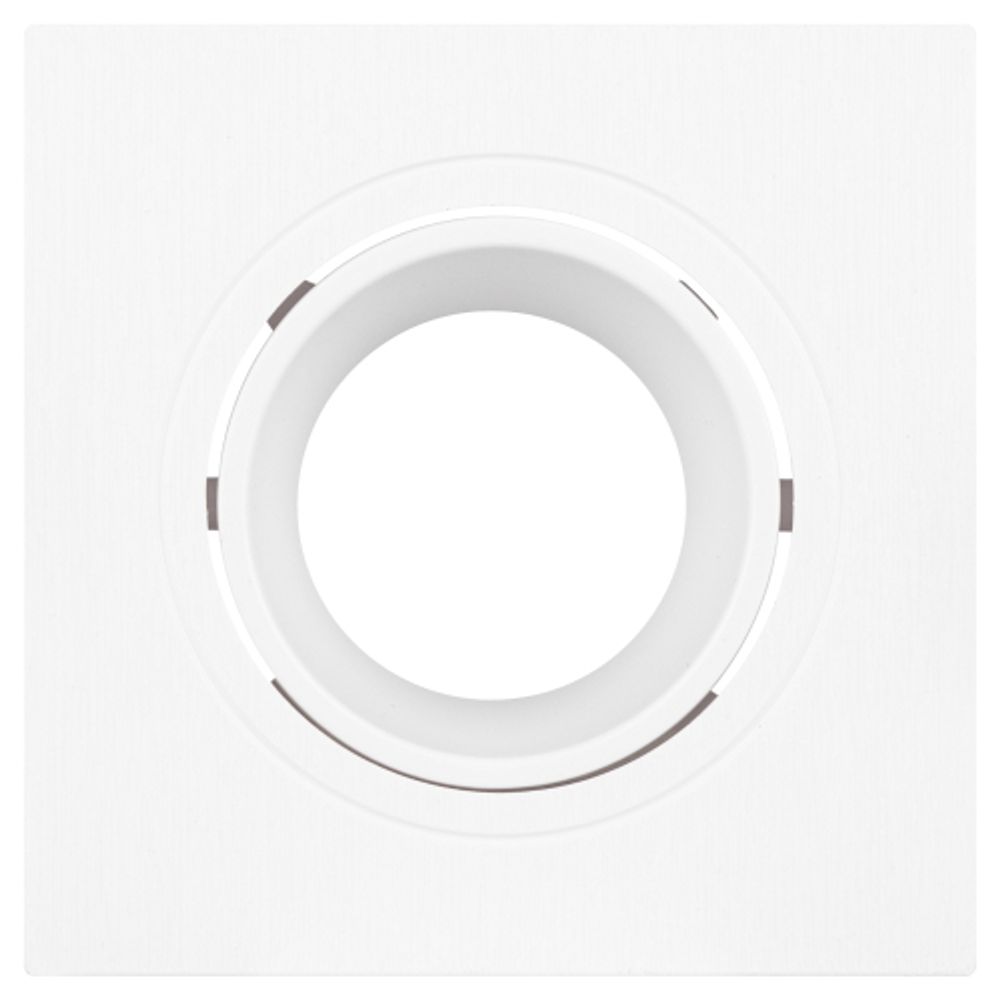 Встраиваемый светильник декоративный ЭРА KL90-1 WH MR16/GU5.3 белый, пластиковый