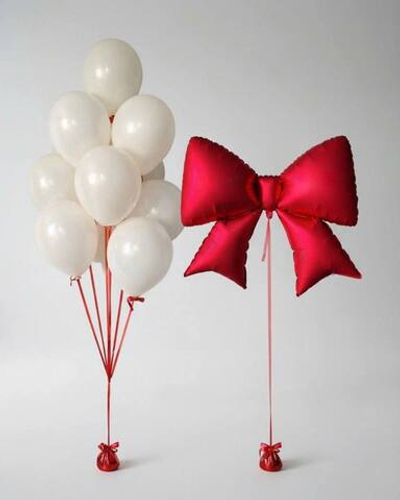 Сет шаров «Красный бант»