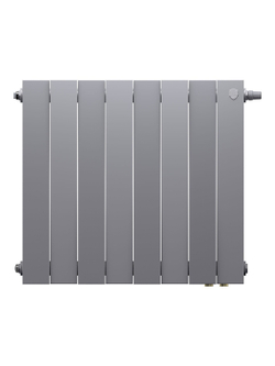 Радиатор Royal Thermo PianoForte 500 Silver Satin VDR80 - 8 секц.