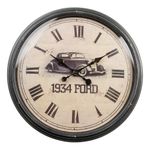 Часы настенные "Форд" Ø 51x5 см/ 1xAA Пластик,стекло,металл