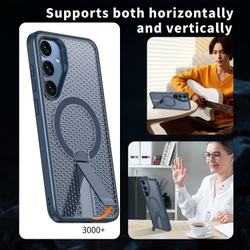 Прозрачный чехол Mesh Pro Magnetic Case для Samsung Galaxy S25