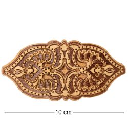 Народные промыслы BST-330/ 7 Заколка (береста)