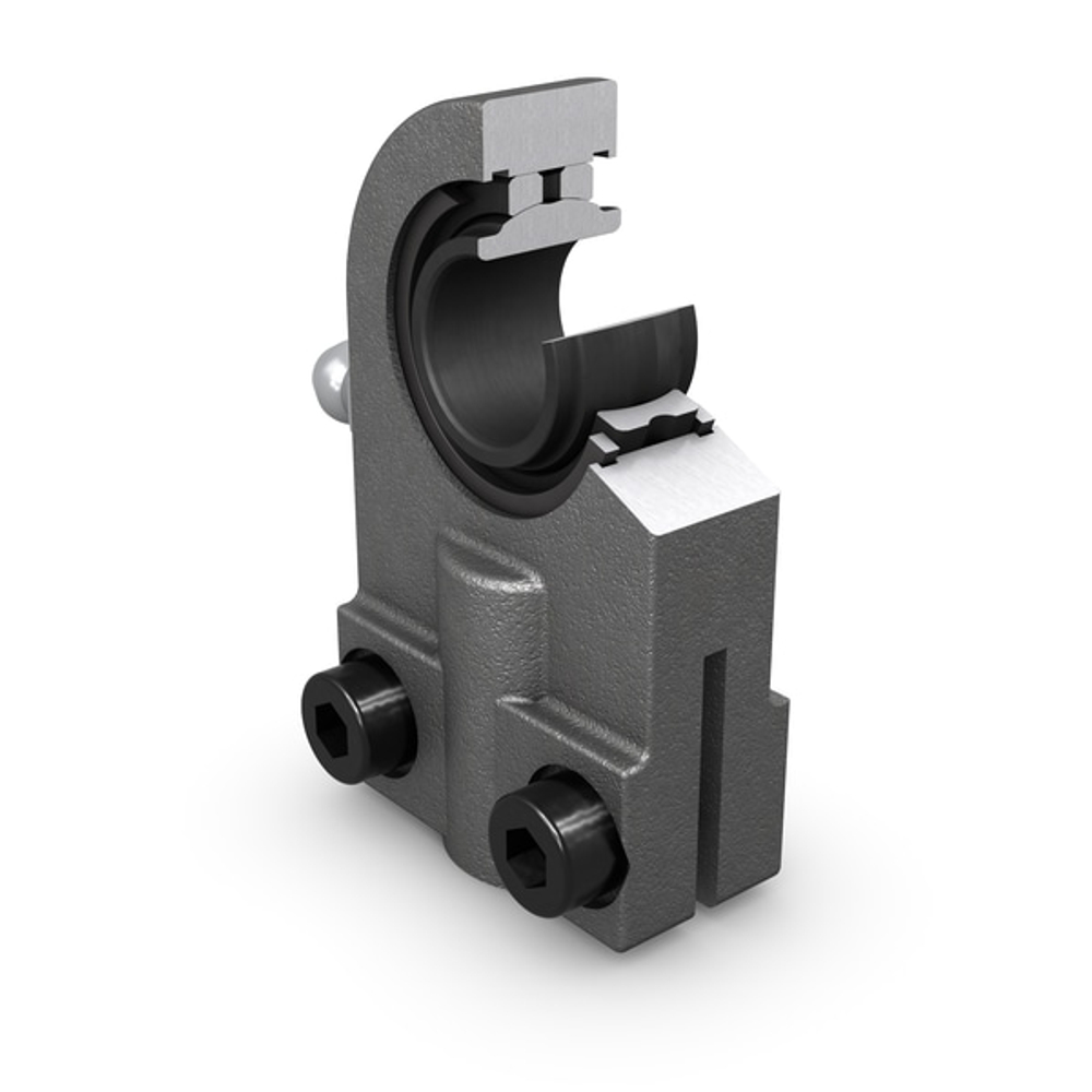 Наконечник штока, требует техобслуживания, с внутренней резьбой и зажимными винтами SIQG 12 ESA