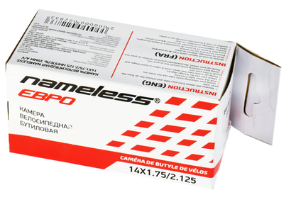 Камера велосипедная Nameless 14X1.75/2.125 ниппель 35мм A/V,