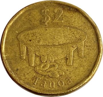 2 доллара 2012 Фиджи