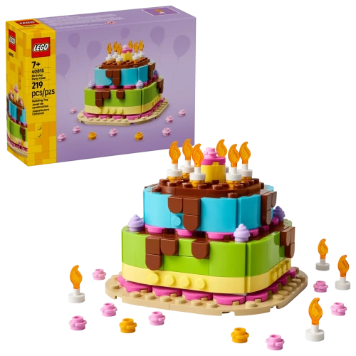 Конструктор LEGO 40815 Торт на день рождения