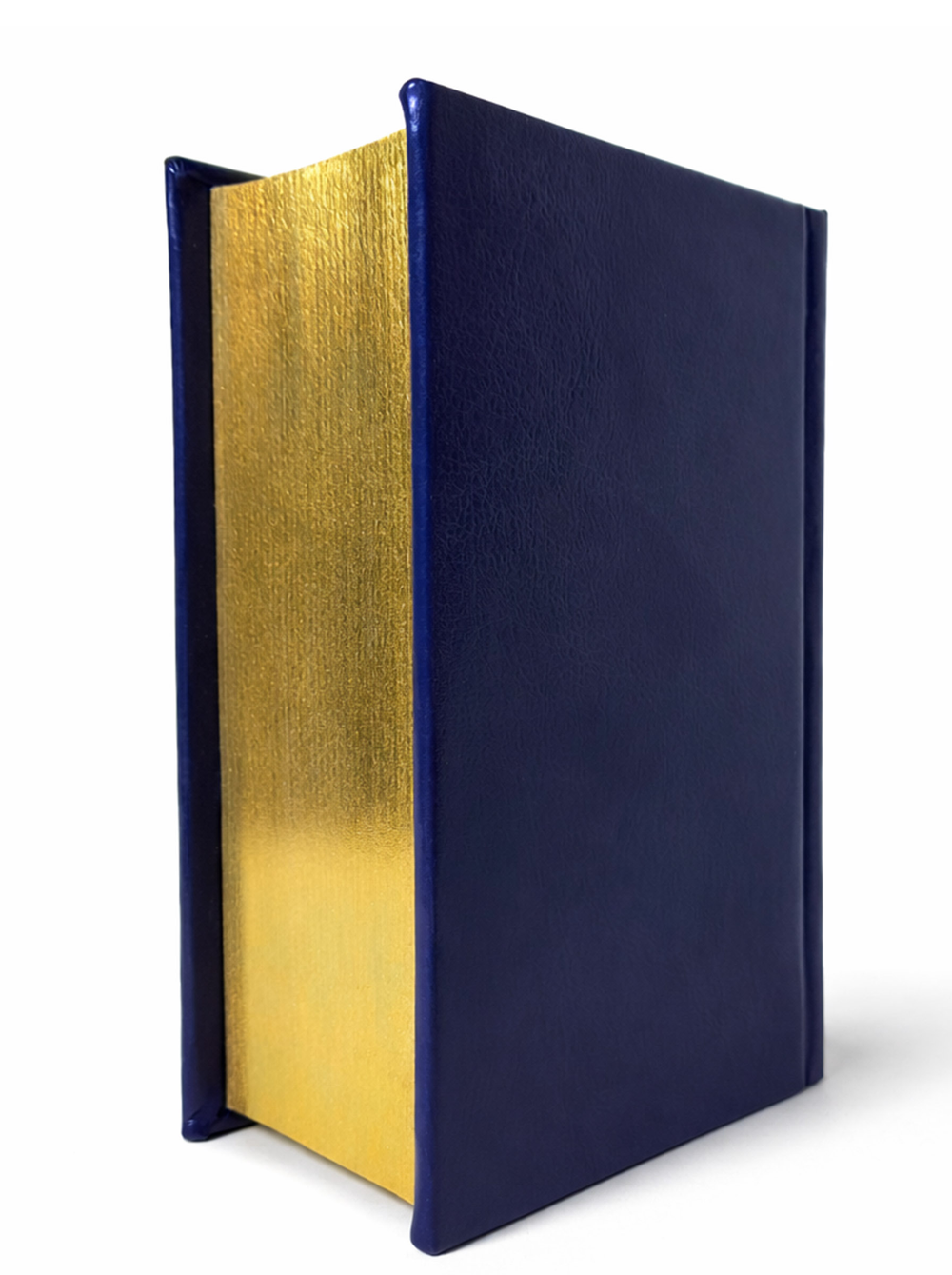 Дорожный молитвослов: кожа, синий, тиснение, золотой обрез (Покровский м.)