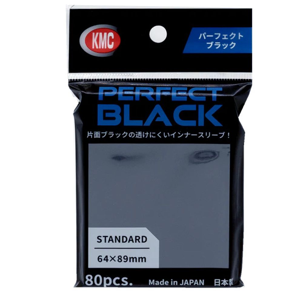 Протекторы KMC Perfect Size Black (80 Sleeves)