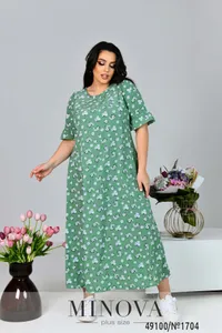 Платье 1704-оливковый Minova