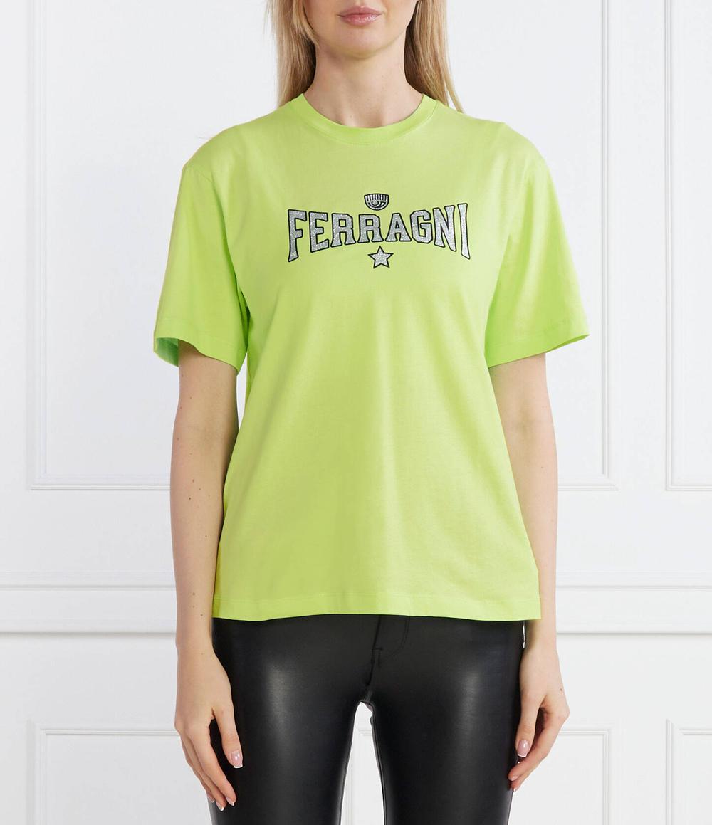 Футболка Chiara Ferragni - лимонный(76CBHC02CJK01)