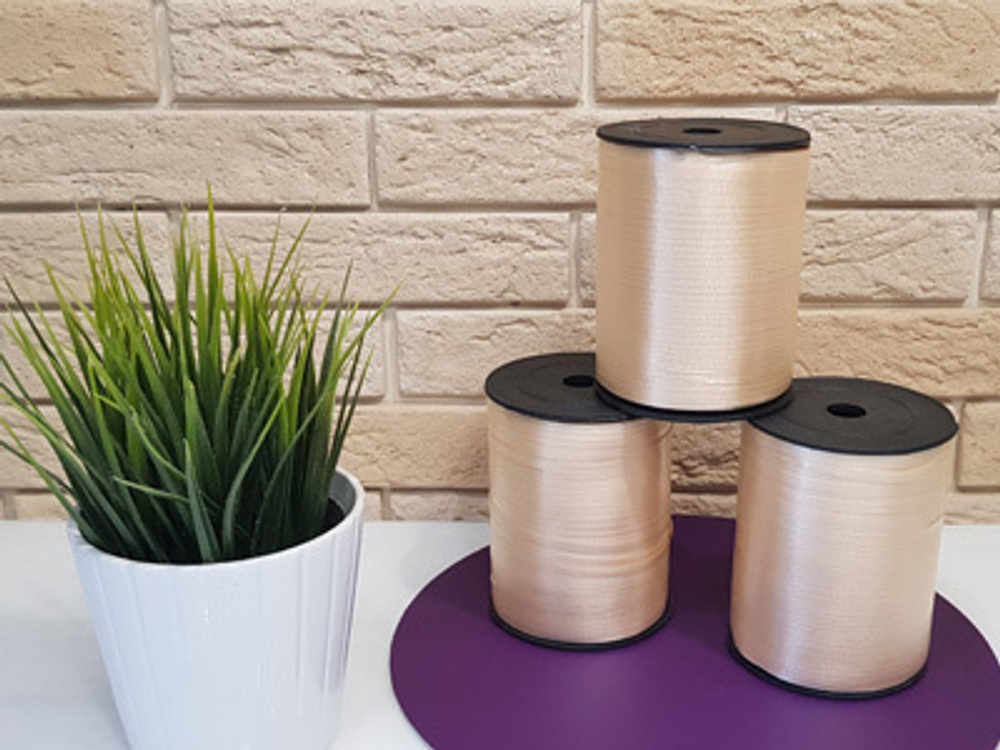 Лента полипропиленовая ЗОЛОТИСТАЯ 500 метров