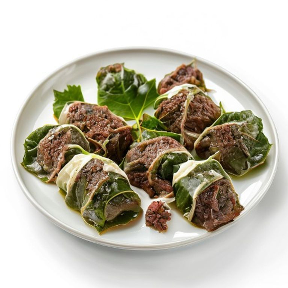 Долма Фирменная (говядина, курица, сыр) в вакуме 500 грамм