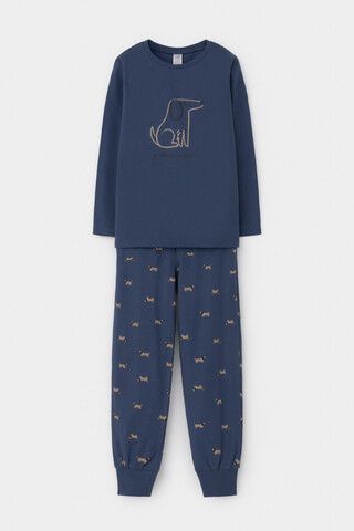 пижама  для мальчика  К 1606/грозовая туча,таксы