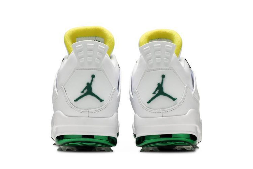 Кроссовки Jordan Air Jordan 4 Golf "Metallic Green"