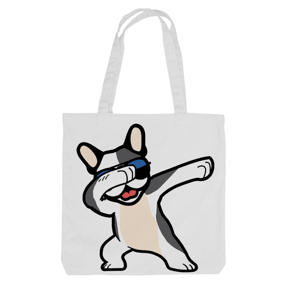 Тканевая сумка "Французский бульдог - ДЭБ"