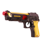 Пистолет-трещетка 29см, блистер B237-8