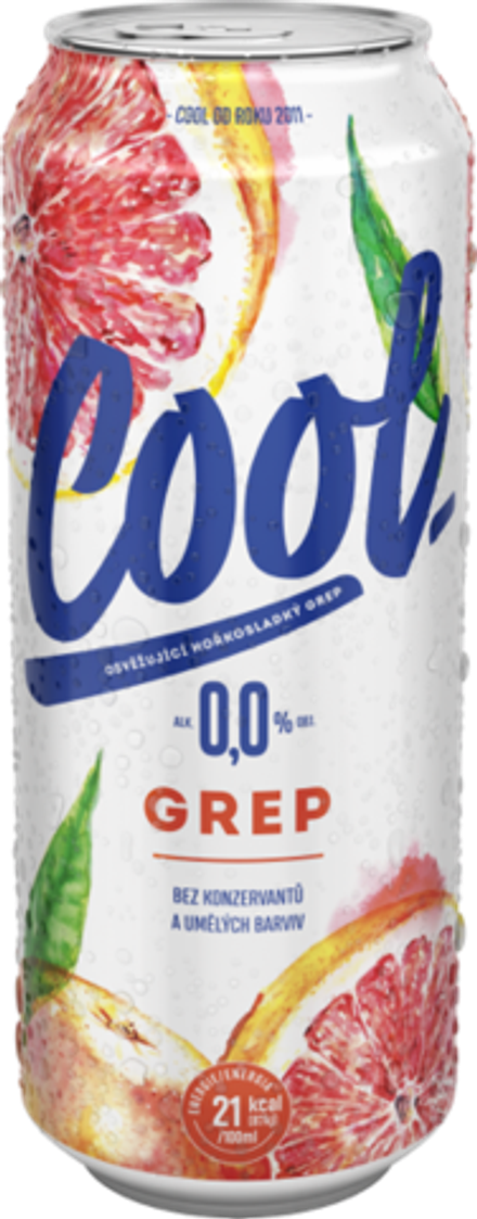 Пиво Куул Грейп Безалкогольное / Cool Grep 0.5 - банка