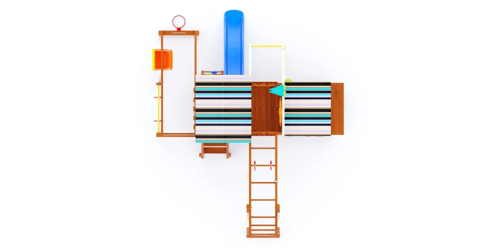 Детская площадка Савушка Тусун - 14 (синий)