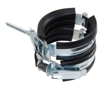 Хомут Rehau Raupiano Plus d 110 мм. M8/10  шумопоглощающий с защелкой (арт. 11220141200)