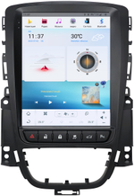 Магнитола для Opel Astra J 2009-2015 (любые комплектации) - Carmedia ZF-1227-Q6 монитор 10.4" в стиле "Тесла" на Android 11, Snapdragon, CarPlay, 4G SIM-слот, 8/128Гб