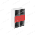 Стеллаж вертикальный 6 с дверцами