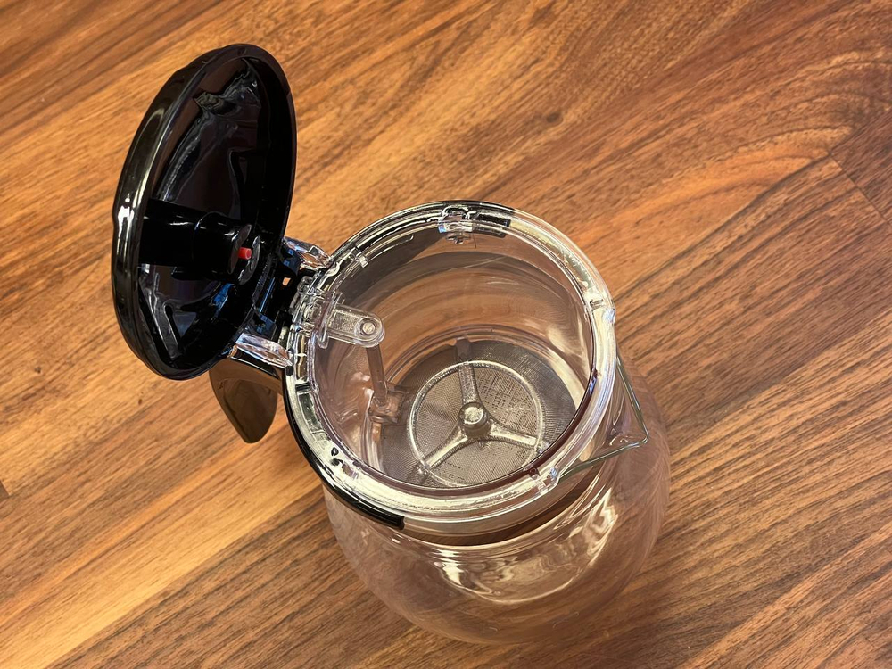 Чайник стеклянный с кнопкой для заваривания Гунфу, 500 мл