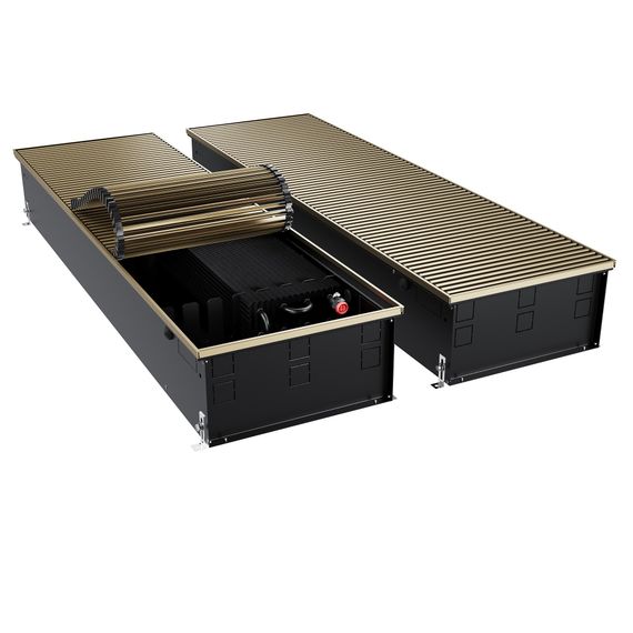 Конвектор внутрипольный Royal Thermo ATRIUM TURBO-190/400/1100-DG-U-AU