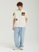 Мужская Рубашка Stax Patches Button Up