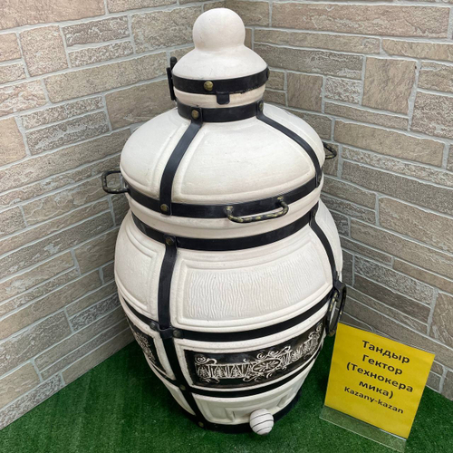 Тандыр Гектор с откидной крышкой (Технокерамика)