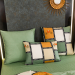 Комплект постельного белья Люкс Сатин 100% хлопок на резинке AR340