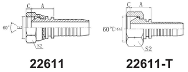 Фитинг DN 10 BSP (Г) 3/8
