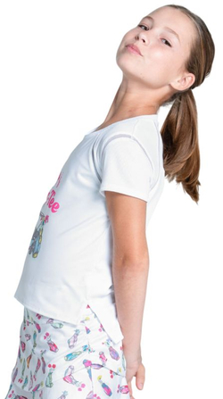 Футболка для девочки Lucky in Love Girls Let's Par Short Sleeve