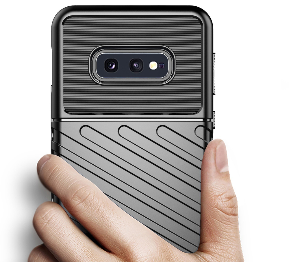 Чехол для Samsung Galaxy S10e цвет Black (черный), серия Onyx от Caseport