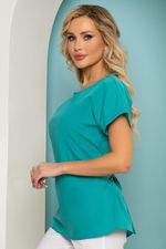 Блуза "Красотка" (зеленое море) Б3535 LT Collection (Акция)