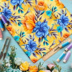 Ткань премиум бифлекс магический осенний