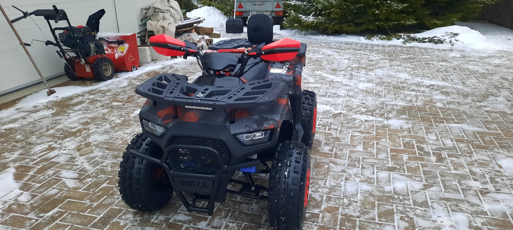 Квадроцикл MOTAX Grizlik Super Lux 125cc (2024). БУ - тест-драйв