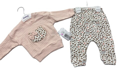 Комплект на девочку турецкий из хлопка на рост 74-80 см