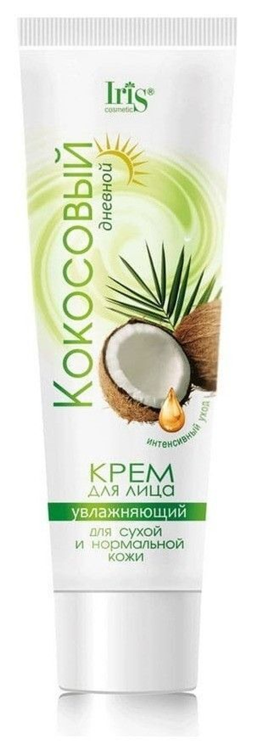 Iris Крем для лица КОКОСОВЫЙ увлажняющий 100мл